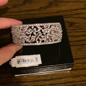 Bridal Plated sliver bangle